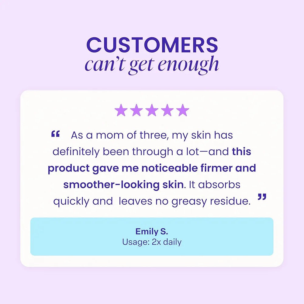 Firm & smooth belly cream